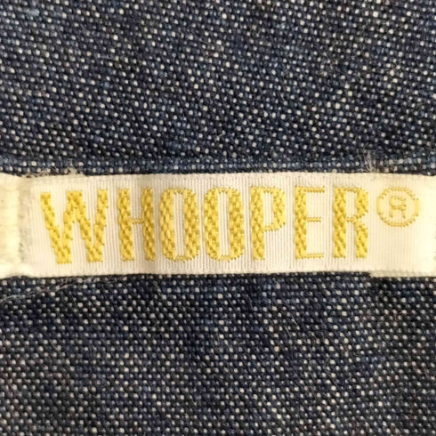 WHOOPER Interstate 0415 ワイドストレートデニムパンツ メンズ UK:30-31
