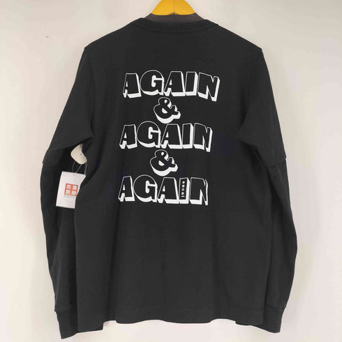 サカイ Sacai バックプリント L/S レイヤードカットソー メンズ 4