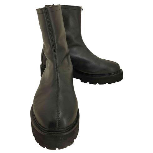 カミナンド CAMINANDO バックジップショートブーツ 厚底 メンズ US:9