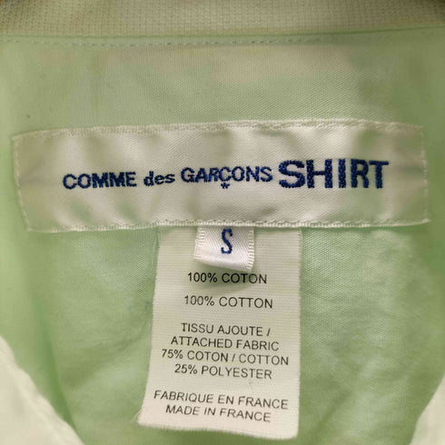 コムデギャルソンシャツ COMME des GARCONS SHIRT レギュラーカラーシャツ メンズ JPN:S