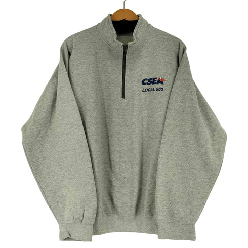 ギルダン GILDAN ハーフジップスウェット メンズ JPN:XL