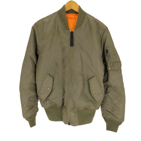 アルファインダストリーズ ALPHA INDUSTRIES MA-1 TIGHT JACKET タイト ジャケット フライト ミリタリージャケット ブルゾン メンズ import:S