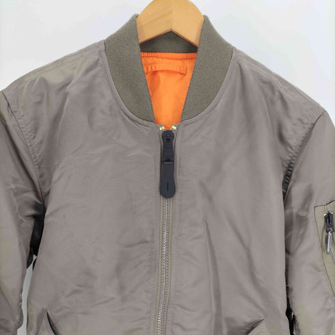 アルファインダストリーズ ALPHA INDUSTRIES MA-1 TIGHT JACKET タイト ジャケット フライト ミリタリージャケット ブルゾン メンズ import:S