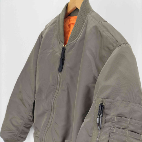 アルファインダストリーズ ALPHA INDUSTRIES MA-1 TIGHT JACKET タイト ジャケット フライト ミリタリージャケット ブルゾン メンズ import:S