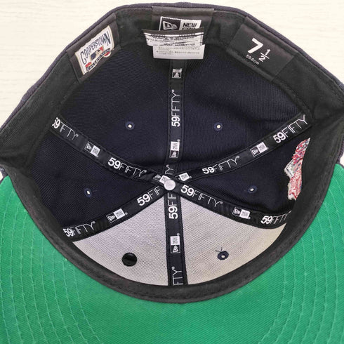 ニューエラ NEW ERA 59FIFTY COOPERSTOWN 1987サイドパッチ MLBチームロゴ刺繍 6パネルキャップ メンズ 7 1/2