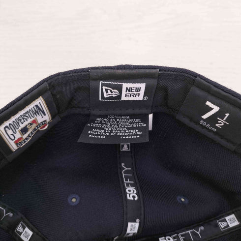 ニューエラ NEW ERA 59FIFTY COOPERSTOWN 1987サイドパッチ MLBチームロゴ刺繍 6パネルキャップ メンズ 7 1/2