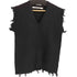 パーバーズ PERVERZE Crash Boxy Knit Ves レディース FREE
