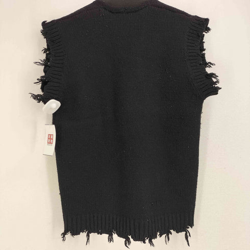パーバーズ PERVERZE Crash Boxy Knit Ves レディース FREE