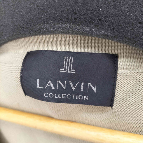 ランバンコレクション LANVIN COLLECTION 刺繍ロゴ カーディガン メンズ