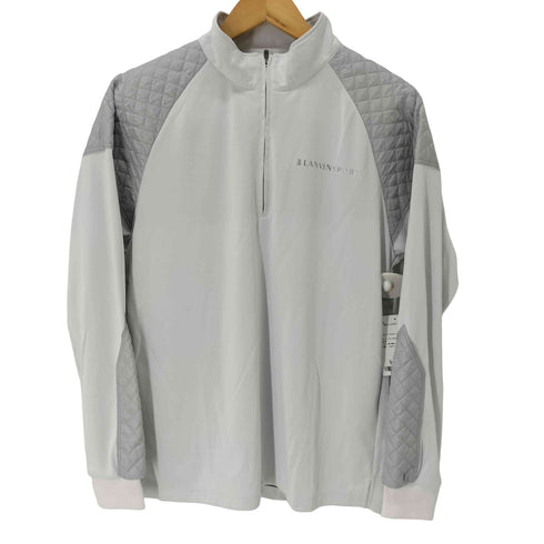 ラバンスポーツ LANVIN SPORT ハーフジップ プルオーバー 中綿カットソー メンズ 40