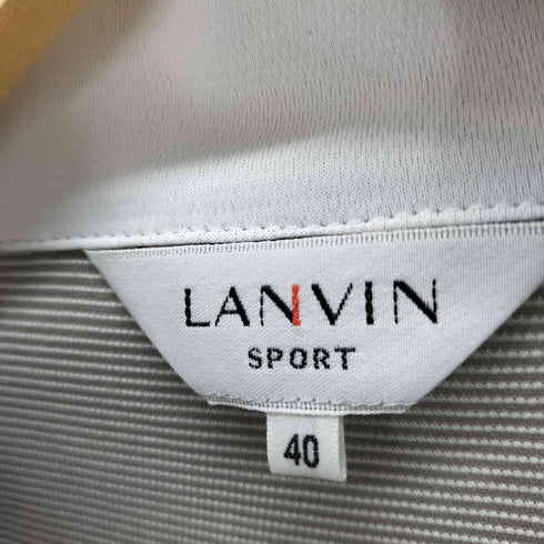 ラバンスポーツ LANVIN SPORT ハーフジップ プルオーバー 中綿カットソー メンズ 40