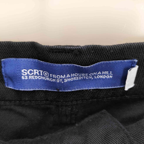 シークレット Scrt シンチバック マルチポケット ダブルニー ワークパンツ メンズ 32
