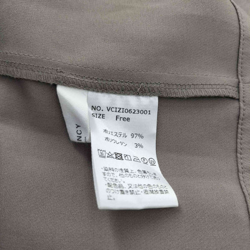 ヴァカンシー VACANCY 23AW アンバランスレイヤードワンピース レディース FREE