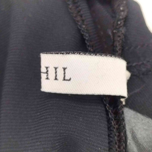 ルフィル LE PHIL 23AW 2WAYツイルフロントスリットパンツ レディース 0