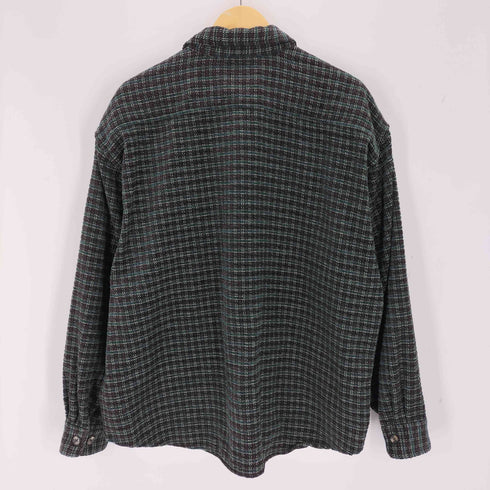 エクストララージ XLARGE プレイド ロングスリーブシャツ メンズ import:L