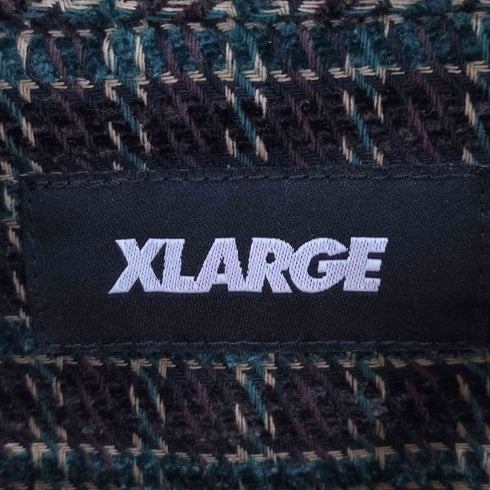 エクストララージ XLARGE プレイド ロングスリーブシャツ メンズ import:L