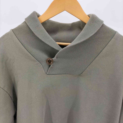 ナイジェルケーボン NIGEL CABOURN 22AW SHAWL COLLAR SWEAT SHIRT French Terry ショールカラー スウェットシャツ フレンチテリー メンズ 52
