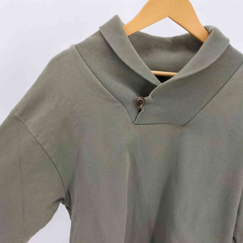 ナイジェルケーボン NIGEL CABOURN 22AW SHAWL COLLAR SWEAT SHIRT French Terry ショールカラー スウェットシャツ フレンチテリー メンズ 52