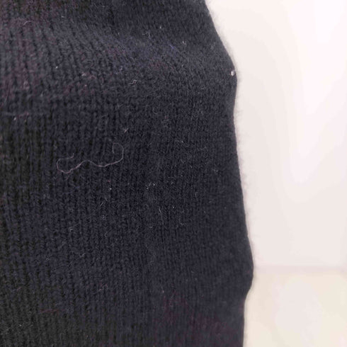 サンローランパリ SAINT LAURENT PARIS Logo Embroidered Beanie In Cashmere メンズ M