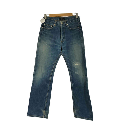 アーペーセー A.P.C. ボタンフライストレートデニムパンツ メンズ 30
