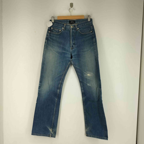アーペーセー A.P.C. ボタンフライストレートデニムパンツ メンズ 30