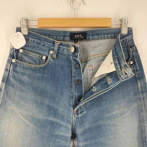 アーペーセー A.P.C. ボタンフライストレートデニムパンツ メンズ 30