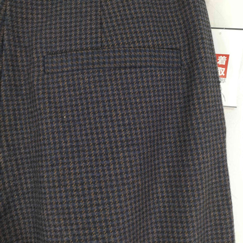 コス COS 千鳥格子 ウールワイドパンツ レディース US 36