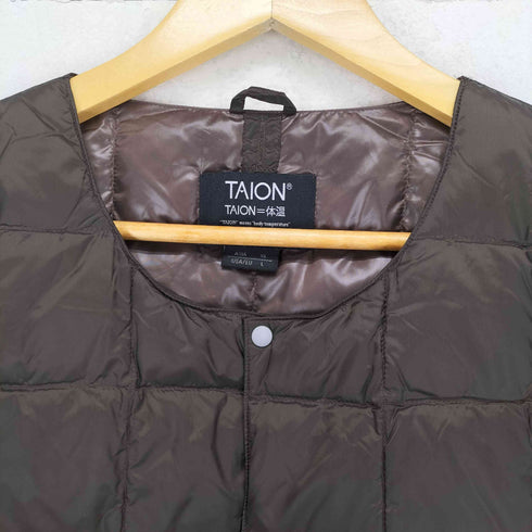 タイオン TAION キルティング インナーダウン ベスト メンズ XL