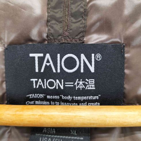タイオン TAION キルティング インナーダウン ベスト メンズ XL