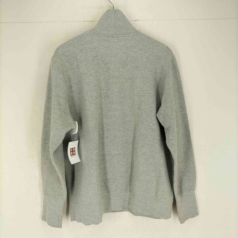 TECHSTYLES PACIFIC WHALE ワンポイント刺繍 ハーフジップ スウェット トレーナー メンズ XL