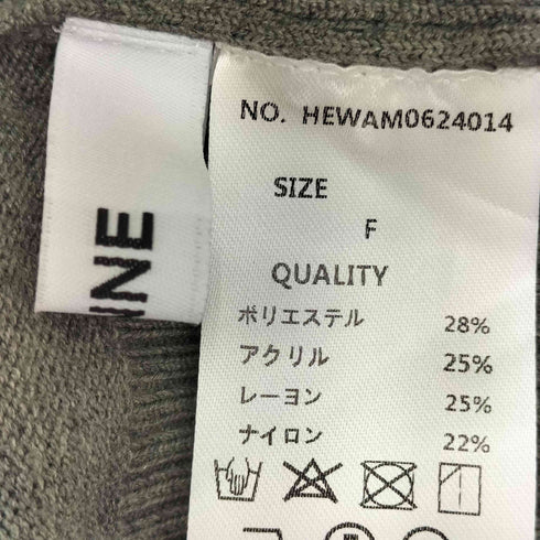 HANNE Open back knit tank レディース FREE