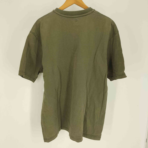 カーハート Carhartt ロゴ ワッペン ヘンリーネック S/S Tシャツ メンズ import:L