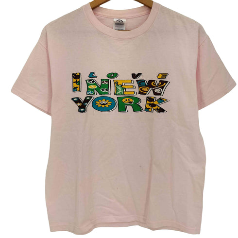 デルタ DELTA 00S I LOVE NEW YORK 陰陽 ピース Tシャツ メンズ JPN:M