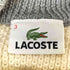 ラコステ LACOSTE ビックピケウールプルオーバー ビッグボーダー メンズ JPN:3