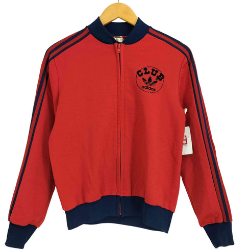 アディダス adidas 70S フランス製 デサント社製 トレフォイルロゴ トラックジャケット レディース
