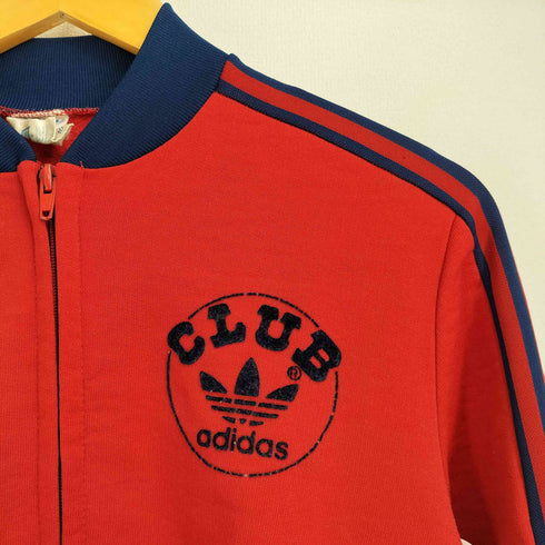 アディダス adidas 70S フランス製 デサント社製 トレフォイルロゴ トラックジャケット レディース