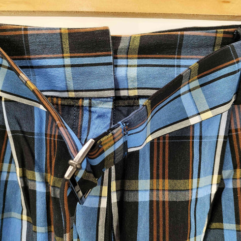 デミルクスビームス Demi-Luxe BEAMS チェック柄クロップドパンツ レディース JPN:36