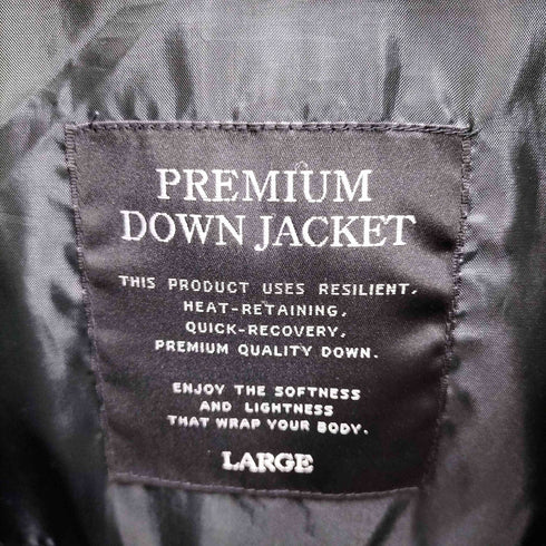 ユニクロ UNIQLO プレミアムダウンジャケット メンズ JPN:L