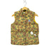 ケープハイツ cape HEIGHTS カモ柄ダウンベスト リップストップ メンズ import:XS