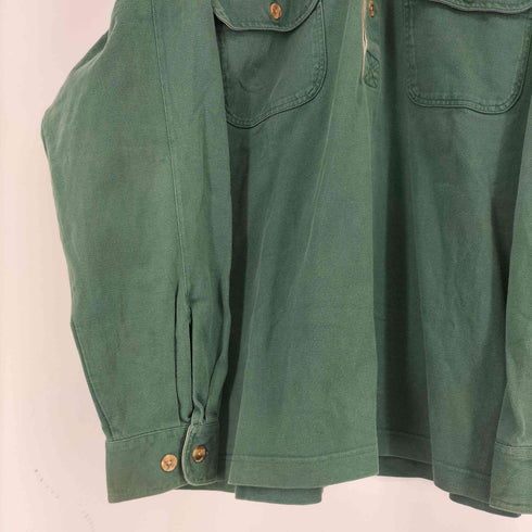 エディーバウアー Eddie Bauer 80S 黒タグ プルオーバーシャツ メンズ import:XL
