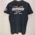 EASY RIDER スカル バイク バイカー Tシャツ 袖&裾シングル メンズ