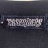 EASY RIDER スカル バイク バイカー Tシャツ 袖&裾シングル メンズ