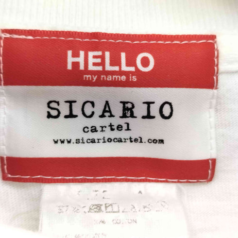 SICARIO フロントプリント S/S Tシャツ メンズ
