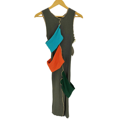 コトハヨコザワ kotohayokozawa RIB KNIT SLEEVELESS DRESS レディース FREE