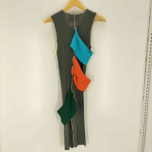 コトハヨコザワ kotohayokozawa RIB KNIT SLEEVELESS DRESS レディース FREE