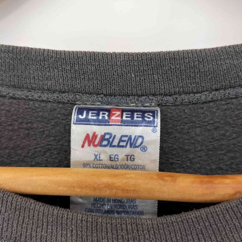 ジャージーズ JERZEES NTEGRITY VOLLEYBALLプリント L/S スウェット メンズ JPN:XL