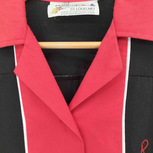 ST.LOUIS.MO USA製 2トーン S/S ボーリングシャツ メンズ JPN:L