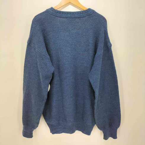 MONSIEUR PARIS ワンポイント刺繍Vネックニット メンズ LL