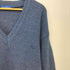 MONSIEUR PARIS ワンポイント刺繍Vネックニット メンズ LL