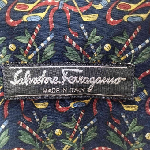 サルヴァトーレフェラガモ Salvatore Ferragamo イタリア製 総柄シャツ コットン メンズ JPN:XL